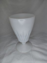 Milk Glass Goblet