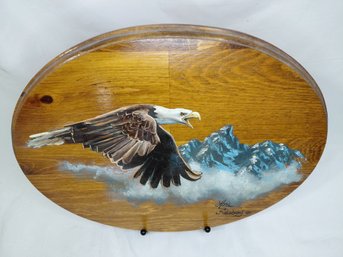 Eagle Mountain Wood Painting