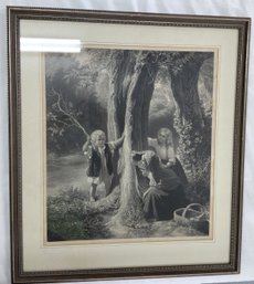 Gestochen V F. Oldermann - Gemalt V E. Meyercheim - Vintage Print