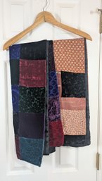 Two Patchwork Scarves