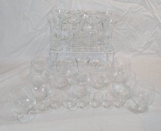Clear Glassware Set