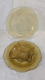 Depression Glass Plates