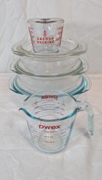 Pyrex Baking Dishes And Measuring Cups