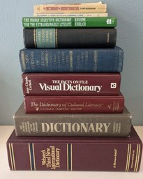 9 Dictionary Books - Cultural, Visual, Misinformation