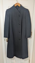 Long Black Women's Coat