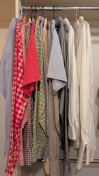 14 Men's Button Up Shirts