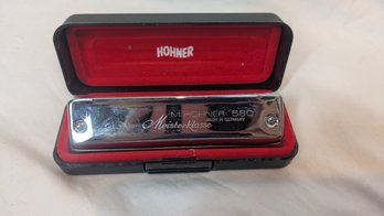 M. Hohner 580 Meisterklasse Harmonica With Case- A