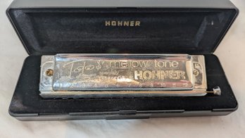 Mellow Tone Hohner Harmonica With Case - C
