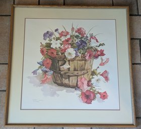 Artist Proof Print 'Basketful' - Signed Ellie Weakley