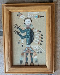 Navajo Sand Painting - Yei Figure
