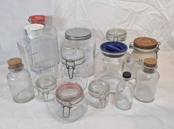 Glass Kitchen Food Storage