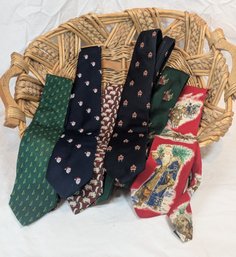 6 Men's Christmas Ties