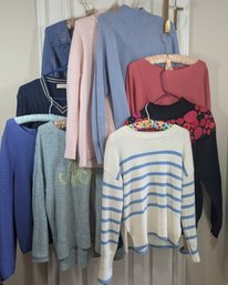 Blue And Pink Women's Sweater Bundle