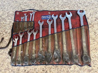 Vintage Proto Tool Assorted Wrench Set