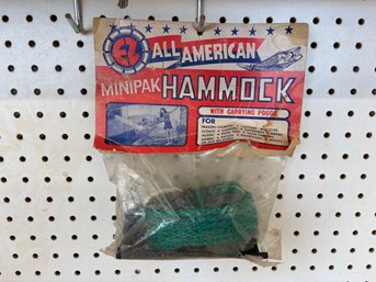 Vintage All American Minipak Hammock 1950s In Package