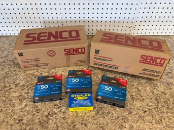 Lot Of Senco, Arrow Commercial And Light-duty Staples