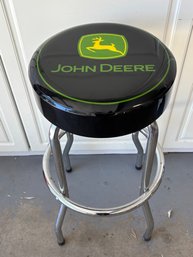 John Deere Chrome Stool