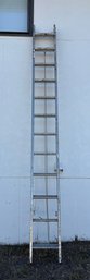 Aluminum Cuprum 24' Extension Ladder Model 385-24