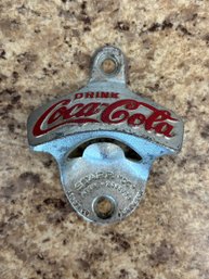 Vintage Starr 'X' Coke Coca-Cola Bottle Wall Mount Cap Opener