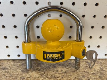Reese Towpower Yellow Coupler Lock For Hitch