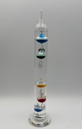 Glass Galileo Thermometer 11.5'