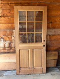 Wood Exterior Door 35.75W X 79.75H