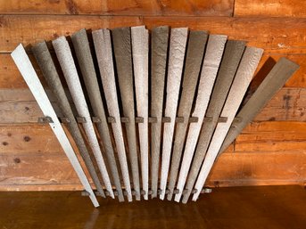 Architectural Salvage Wooden Wood Windmill Blades