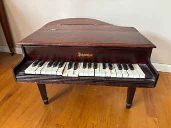 Schoenhut Baby Grand Piano Toy Wood Vintage Antique Child's Toy