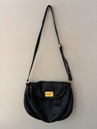 Vintage Black Marc Jacobs Crossbody Leather Purse