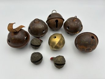 Lot Of Vintage Brass / Metal Bells