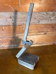 Antique Primitive Wooden Tortilla Press