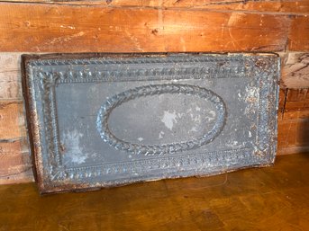 Large Aluminum Tin Metal Ceiling Decorative Salvage 48 X 24