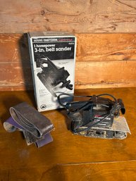 Sears/Craftsman 3-in-1 Electric Belt Sander With Extra Belts, Model 911713