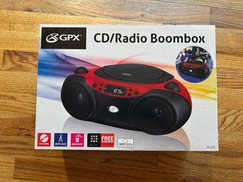 GPX CD Red Boombox - Model BC232