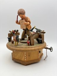 Vintage ANRI Thorens Movement 'Morning By Grieg' Made In Switzerland Music Box 7.5'