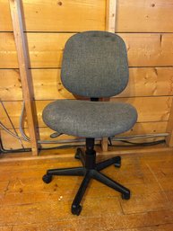 Vintage Harvard Interiors Gray Rolling Office Chair
