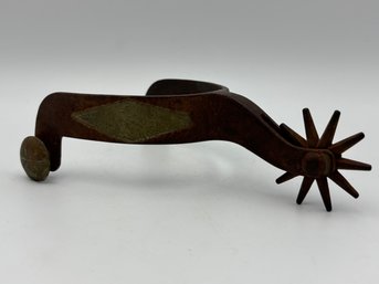 Antique Crockett Cowboy Boot Spur