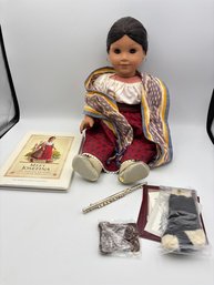Vintage Josefina American Girl Doll With Book And Accessories
