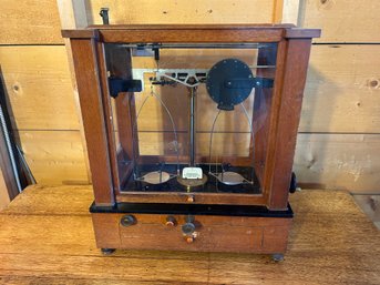 Antique Christian Becker Chainomatic Pharmacy Scale