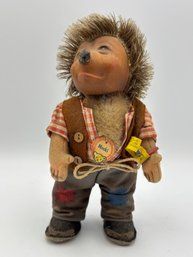 Vintage Meicki Steiff Hedgehog 7'