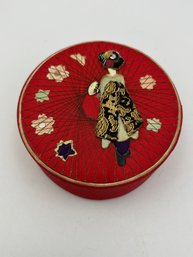 Vintage Japanese Gump's San Francisco Oriental Jewelry Box 3.5'