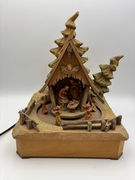 Vintage, ANRI Thorens, Silent Night Music Box, 12 X 8 X10'