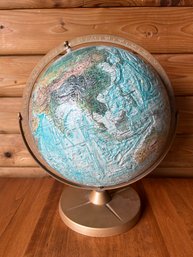 Vintage 80s School Globe Replogle Globes Inc