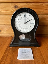 Black Seiko Mantle Clock