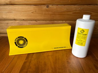 Vintage Spin Clean MKII Record Washer & Fluid