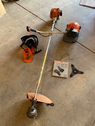 STIHL FS 85 R Professional 2-Stroke Petrol Brushcutter With Forestry Helmet And Extra Blades
