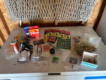 Huge Lot Of Fishing Gear - Lures, Flies, Fly, Hooks, Orvis, CP Swing
