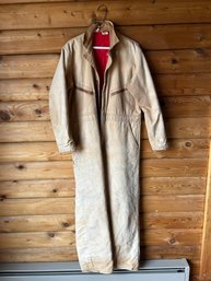 Vintage Wrangler Big Ben Tan Coveralls Overalls - Mens Medium (short)