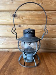 Antique Metal Dressel Arlington NJ Railroad Lantern Lamp
