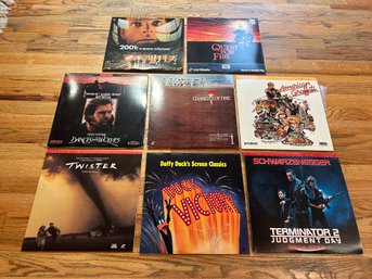 Lot Of Vintage Laser Videodisc - 2001: Space Odyssey, Terminator 2, Twister, American Graffiti, Dances Wolves
